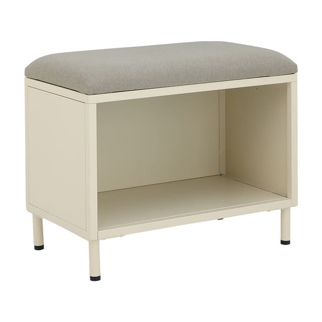 ม้านั่งพร้อมชั้นวางรองเท้า รุ่นโดแลน ขนาด 60 ซม. - สีเบจ