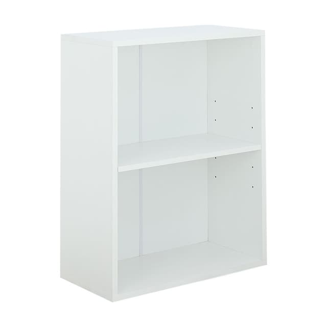 ชั้นวางของ 2 ชั้น รุ่นมอร์ - สีขาว