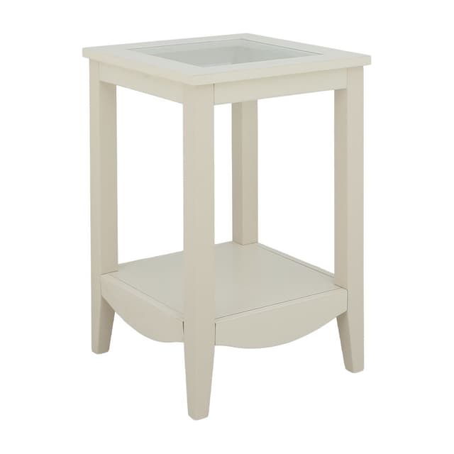 โต๊ะข้าง รุ่นฟลอเรนซ์ ขนาด 40 ซม. - สีขาวงาช้าง