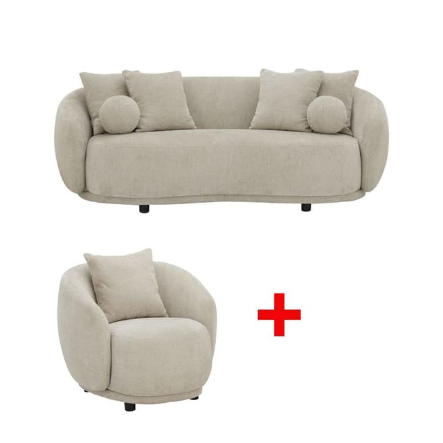 ซื้อโซฟาผ้า 3 ที่นั่ง รุ่นบริกซี่ พร้อมโซฟาผ้า 1 ที่นั่ง รุ่นบริกซี่ ราคาพิเศษ!