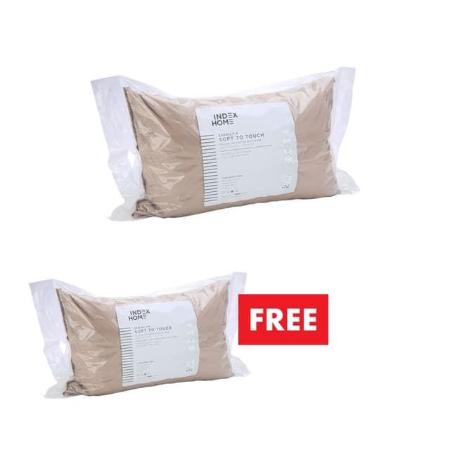 ซื้อ 1 แถม 1 หมอนหนุนพร้อมปลอก (คละแบบได้)