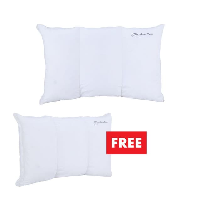 ซื้อหมอนหนุน รุ่นมาร์ช-เมลโลว์ ขนาด 68 x 43 x 14 ซม. แถมฟรี! หมอนหนุน (คละแบบได้)