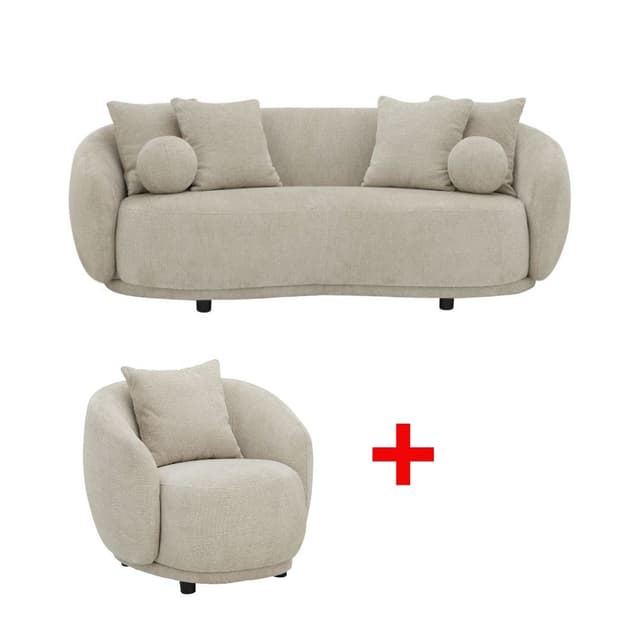 ซื้อโซฟาผ้า 3 ที่นั่ง รุ่นบริกซี่ พร้อมโซฟาผ้า 1 ที่นั่ง รุ่นบริกซี่ ราคาพิเศษ!