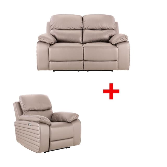 ซื้อโซฟาหนังปรับระดับไฟฟ้า 2 ที่นั่ง รุ่นโมเมนโต้ พร้อมโซฟาหนังปรับระดับไฟฟ้า 1 ที่นั่ง รุ่นโมเมนโต้ ราคาพิเศษ!