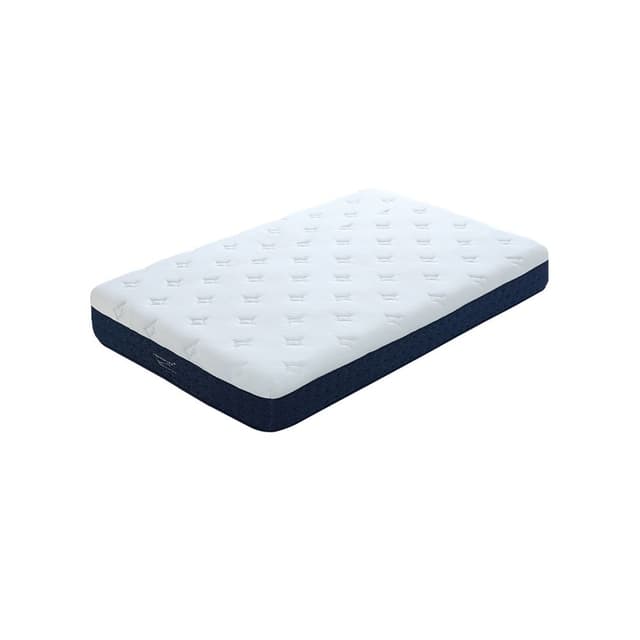 ที่นอน THERAFLEX รุ่นรีน่า ขนาด 3.5 ฟุต หนา 10 นิ้ว - สีขาว/น้ำเงิน
