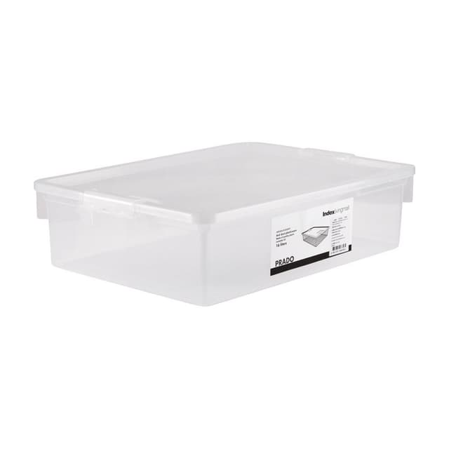 กล่องเก็บของ รุ่นพราโด้ 6656 - ใสโปร่ง