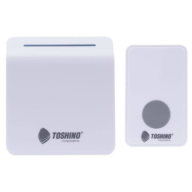 กระดิ่งไร้สาย โตชิโน่ รุ่น E-288WH 220V - สีขาว