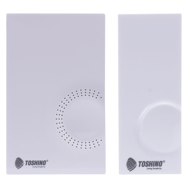 กระดิ่งไร้สาย โตชิโน่ รุ่น H-518WH 220V - สีขาว