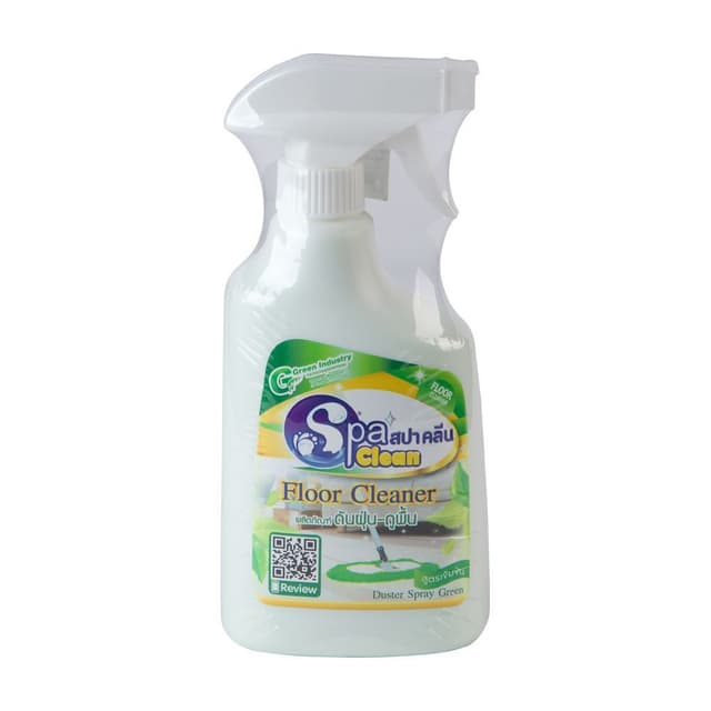 น้ำยาดันฝุ่น-ถูพื้น รุ่นสปาคลีน ขนาด 500 มล. - สีเขียว