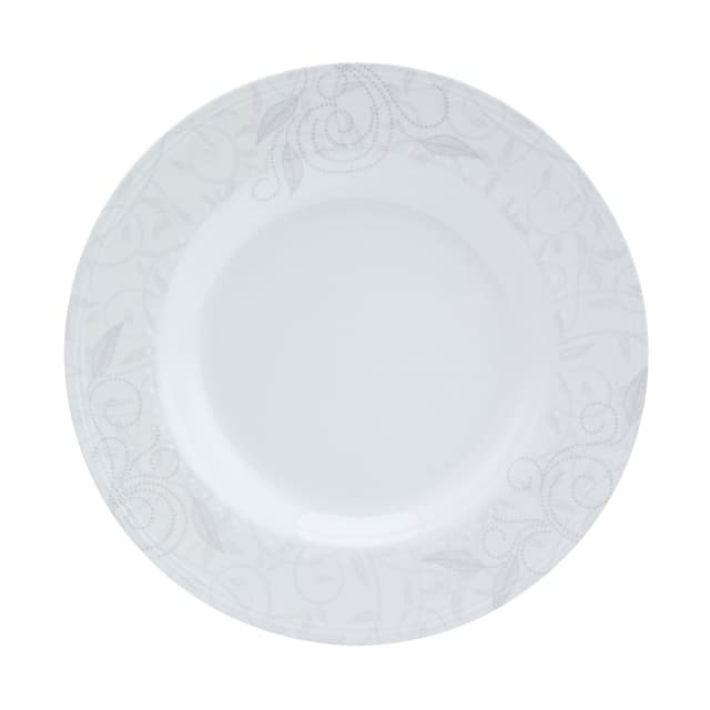 จานทรงลึก รุ่นลอรี่ ขนาด 10.5 นิ้ว - สีขาว