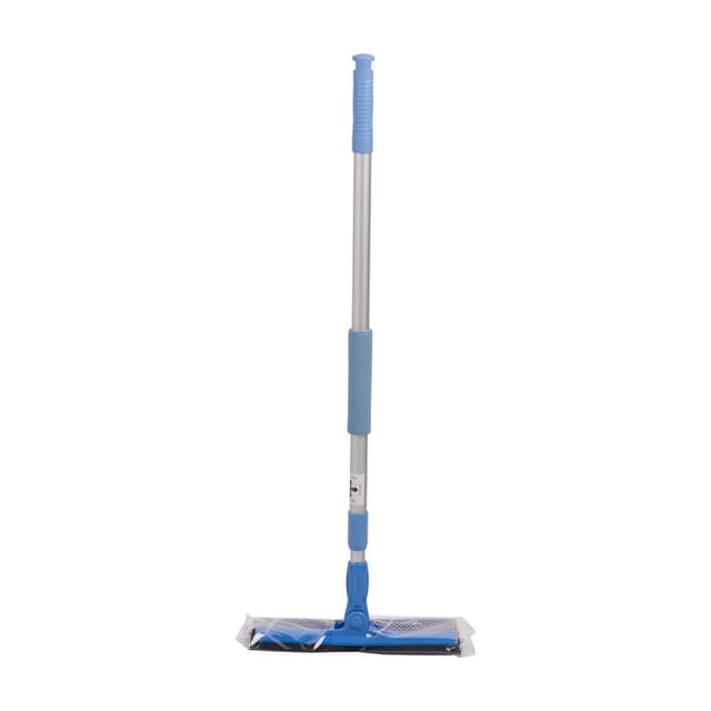 ที่เช็ดกระจกอลูมิเนียมปรับระดับ รุ่นสวอช - สีน้ำเงิน