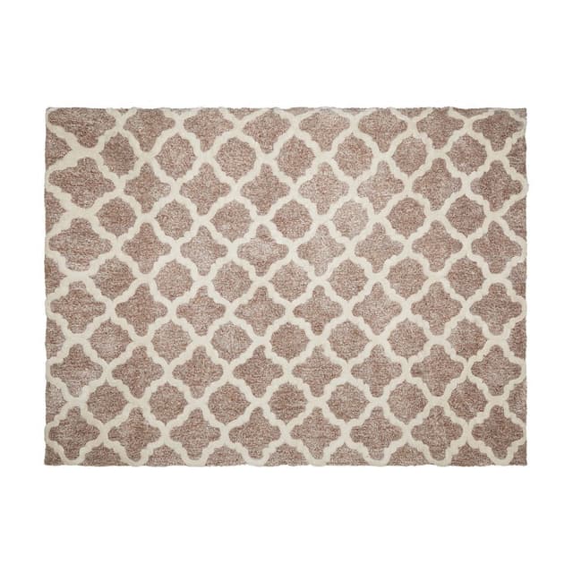 พรมขนยาว รุ่นโจอี้ 120 x 180 cm. - สีน้ำตาลอ่อน