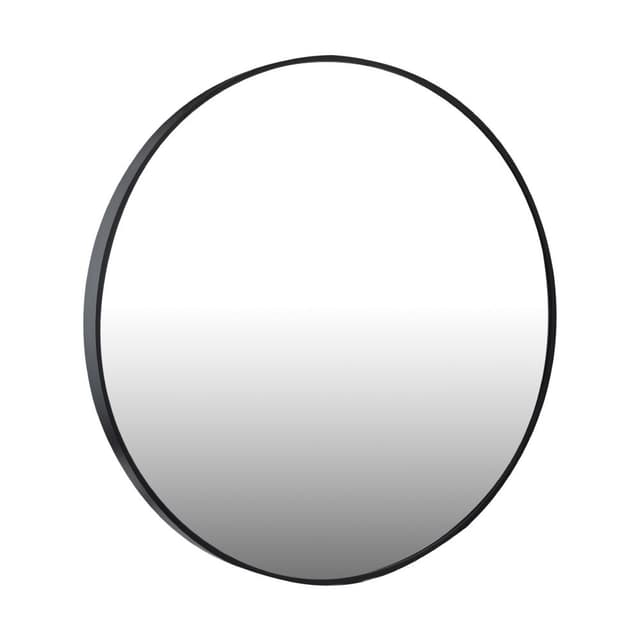 กระจกติดผนังมีกรอบ รุ่นบิลเลี่ยน ขนาด 60 x 4 x 60 ซม. - สีดำ