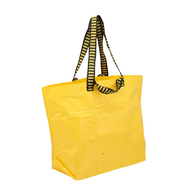 ถุงหิ้วไซส์ M รุ่นมันโด้ ขนาด 28 ลิตร - สีเหลือง