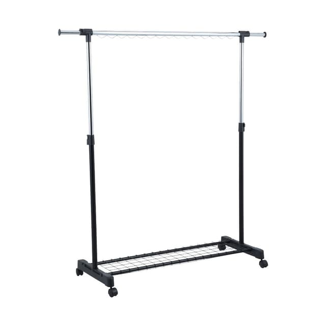 ราวตากผ้าบาร์เดี่ยว รุ่นเรฟ ขนาด 170 ซม. - สีดำ