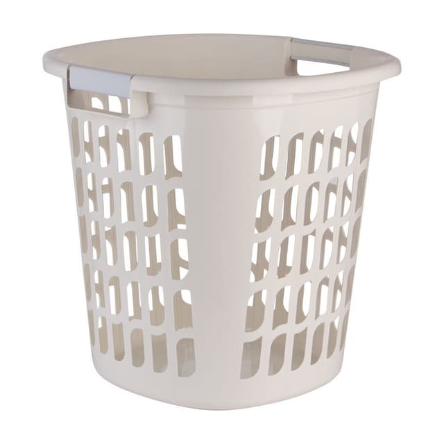 ตะกร้าผ้า รุ่นเบสิโน่ No.1158 - สีขาว