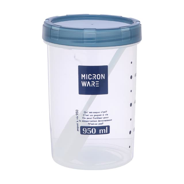 ขวดโหล รุ่นซุปเปอร์ล็อค ขนาด 950 มล. No.9634 - สีฟ้าเข้ม