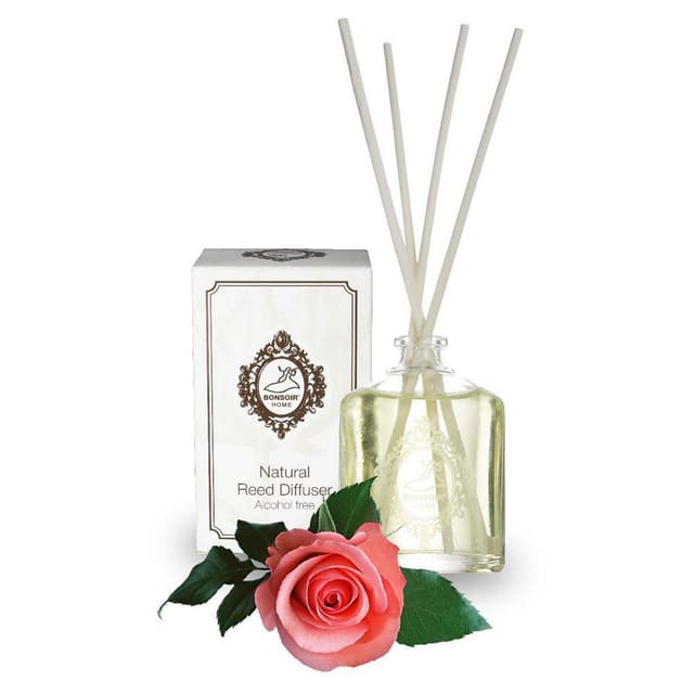 ก้านไม้หอม รุ่นโฮม โรส ขนาด 55 มล. - สีขาว