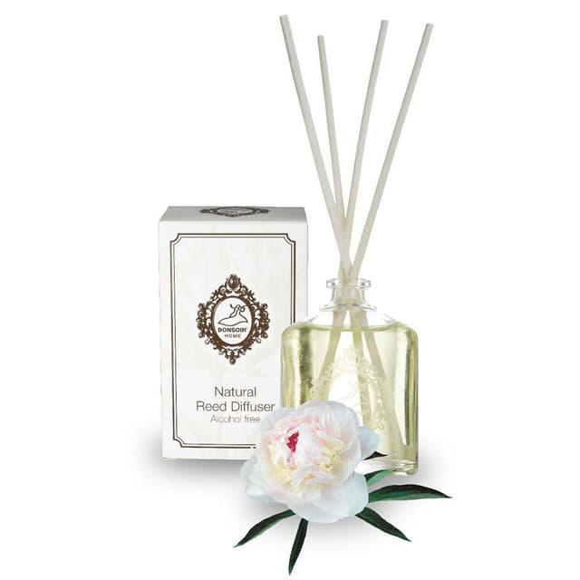 ก้านไม้หอม รุ่นโฮม พีโอนี่ ขนาด 55 มล. - สีขาว