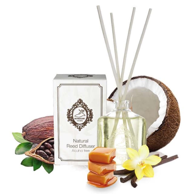 ก้านไม้หอม รุ่นโฮม สวีตตี้ เออร์เบิน ขนาด 55 มล. - สีขาว