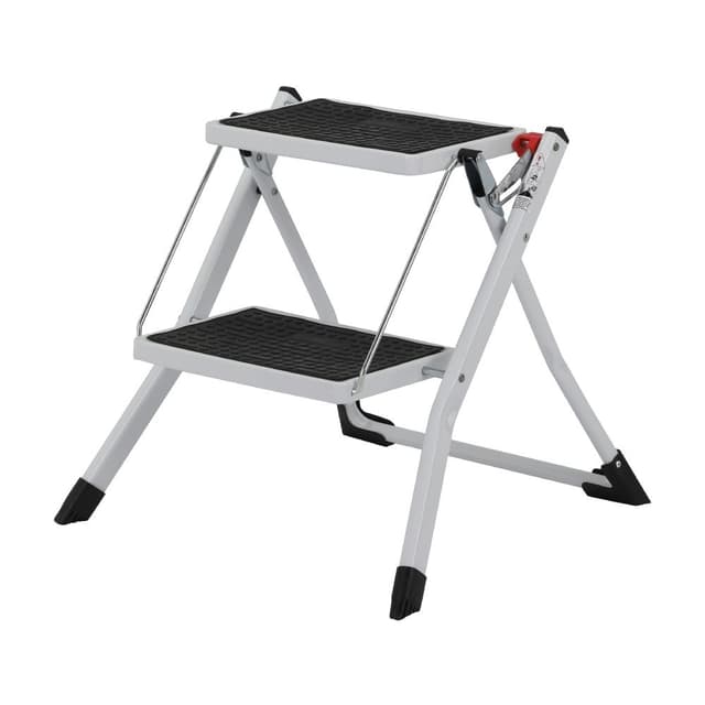 บันได 2 ชั้น รุ่นบรูโน่ - สีดำ/ขาว