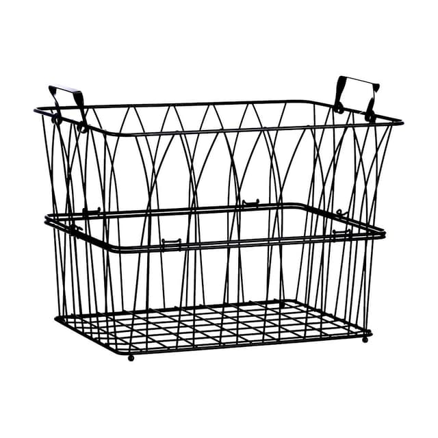 ตะกร้า รุ่นบีม - สีดำ