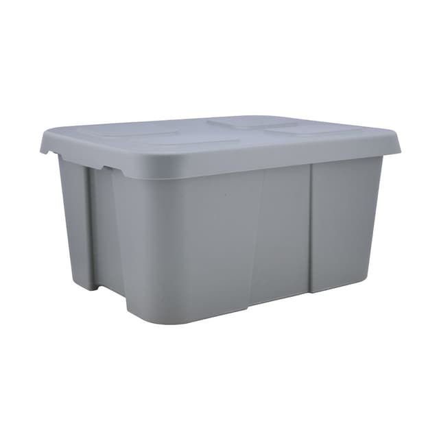กล่องเก็บของ รุ่นนิวมูน ขนาด 52 ลิตร - สีเทาอ่อน