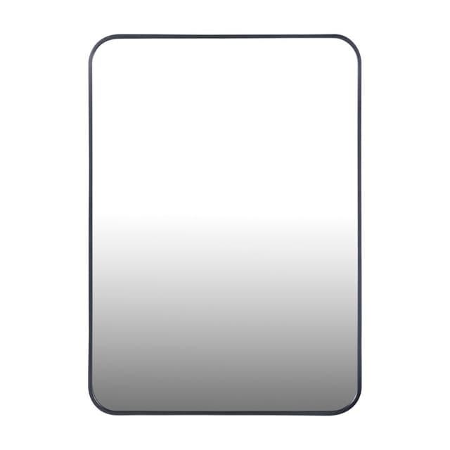 กระจกติดผนัง รุ่นเคลียร์ ขนาด 50 x 2.7 x 70 ซม. - สีดำ