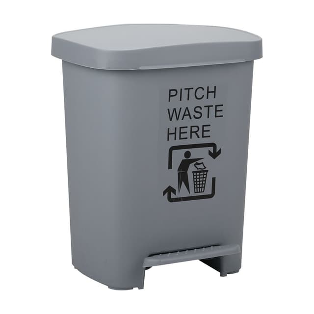 ถังขยะฝาเหยียบ รุ่นริโกะ ขนาด 30 ลิตร - สีเทา