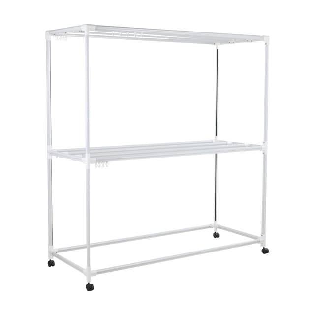 ราวตากผ้าเหล็กเคลือบสี รุ่นซันกิ ขนาด 1.5 เมตร - สีขาว