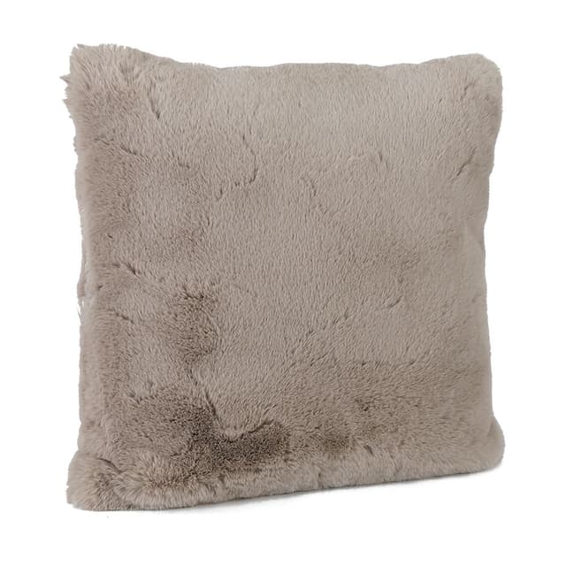 หมอนอิง รุ่นลักซ์ซู-แรบบี้ ขนาด 45 x 45 ซม. - สีเบจ