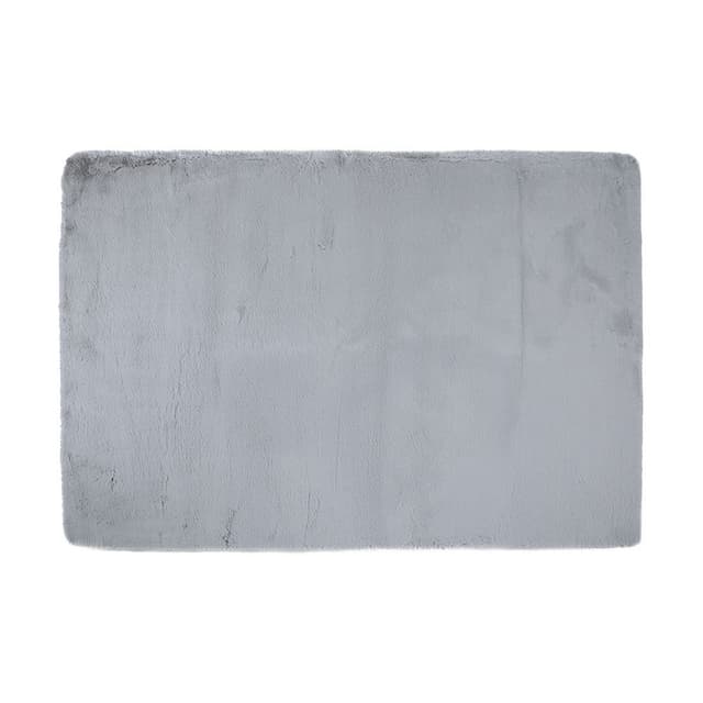 พรมปูพื้น รุ่นแรบบี้-M ขนาด 120 x 180 ซม. - สีเทาอ่อน