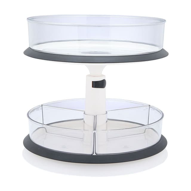 กล่องอเนกประสงค์แบบหมุน รุ่นคารอสเซิล - สีใสโปร่ง