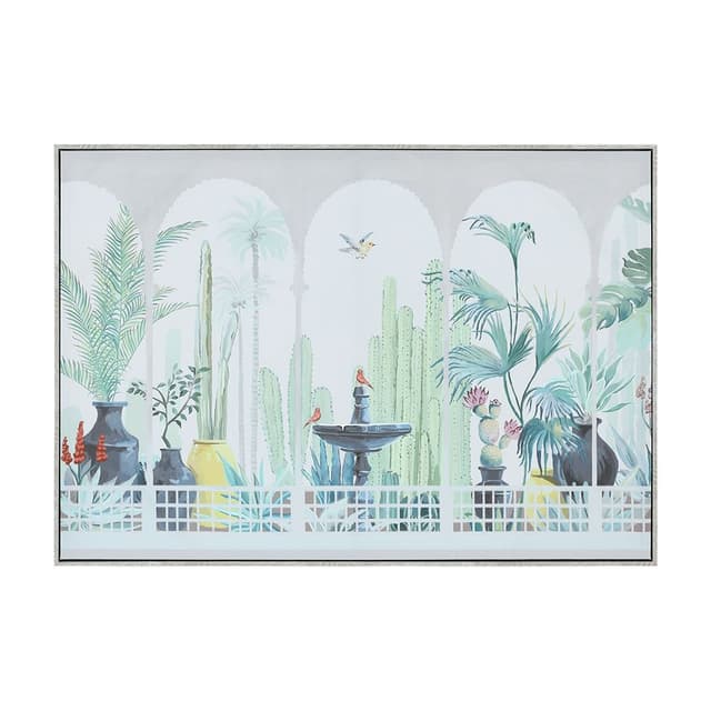 รูปภาพพร้อมกรอบ รุ่นการ์เดนนี่ ขนาด 100 x 70 ซม. - คละสี