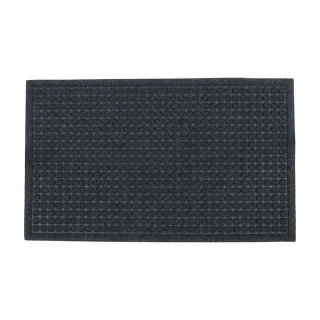 พรมเช็ดเท้า รุ่นพีพี-ดอท ขนาด 75 x 45 ซม. - สีเทาเข้ม