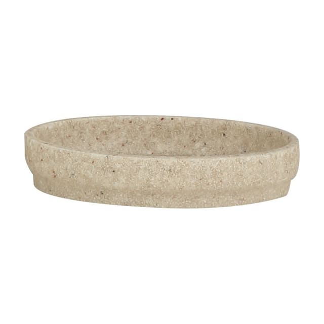 จานรองสบู่ รุ่นแซนตัน ขนาด 13.3 x 9.7 x 2.5 ซม. - สีธรรมชาติ