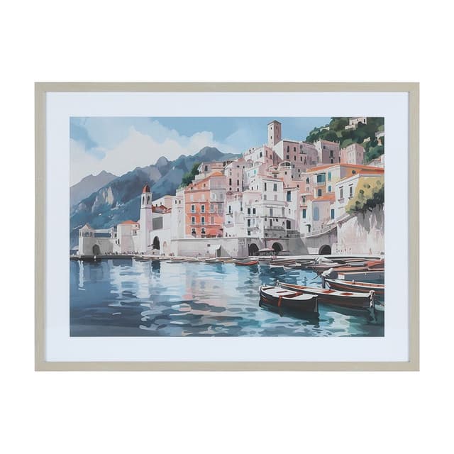 รูปภาพพร้อมกรอบ รุ่นทาวน์นี่ ขนาด 80 x 60 ซม. - คละสี