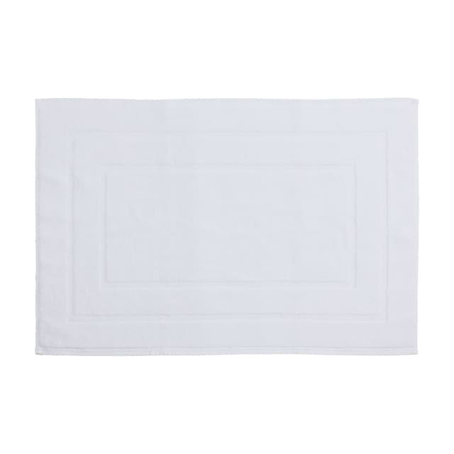 ผ้าขนหนูเช็ดเท้า รุ่นพรีเมี่ยม ทู ขนาด 30 x 20 นิ้ว - สีขาว