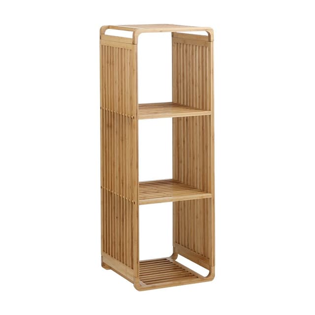 ชั้นวางของ 3 ชั้น รุ่นโอนิซึกะ ขนาด 33 x 33 x 96 ซม. - สีธรรมชาติ