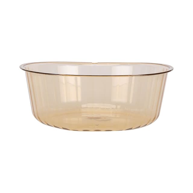 กะละมังทรงกลม รุ่นเคลียร์ ขนาด 33 x 31.3 x 11.3 ซม. - สีส้ม