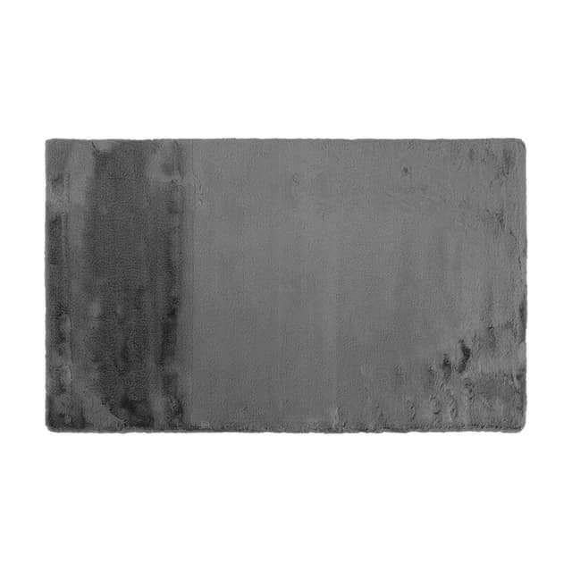 พรมขนกระต่ายเทียม รุ่นแรบบี้-S ขนาด 90 x 150 ซม. - สีเทา