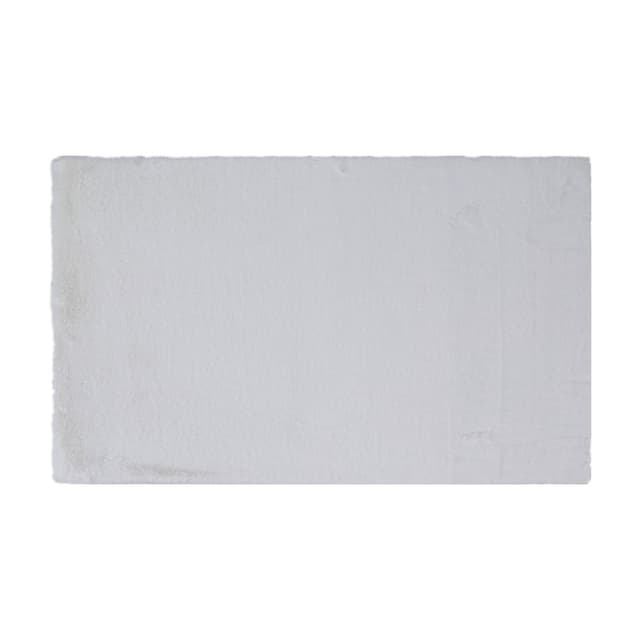 พรมขนกระต่ายเทียม รุ่นแรบบี้-S ขนาด 90 x 150 ซม. - สีขาวงาช้าง