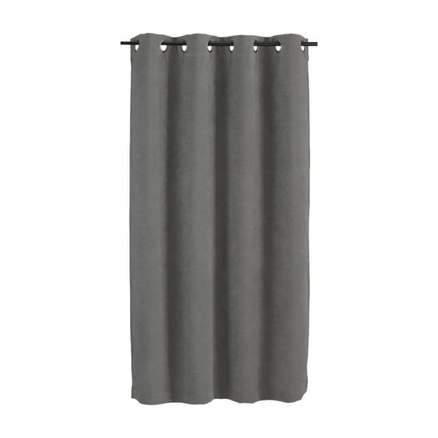 ผ้าม่านหน้าต่าง รุ่นสเตลล่า ขนาด 135 x 165 ซม. - สีเทาเข้ม