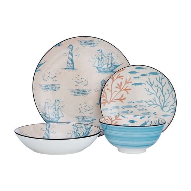 ชุดภาชนะ รุ่นซีโซ่ (8 ชิ้น/ชุด) - คละสี