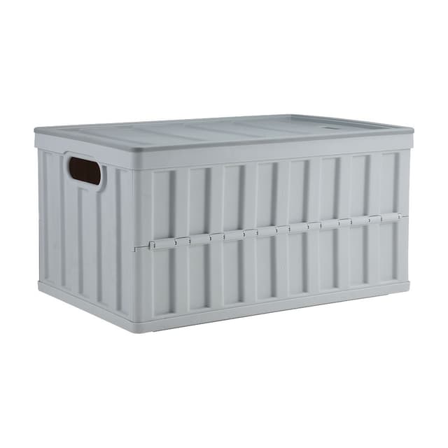 กล่องอเนกประสงค์พับได้ รุ่นทรัค ขนาด 64 ลิตร - สีเทาอ่อน