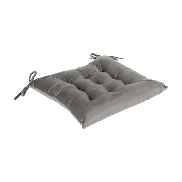 เบาะรองนั่ง รุ่นปังกิ ขนาด 45 x 45 ซม. - สีเทา