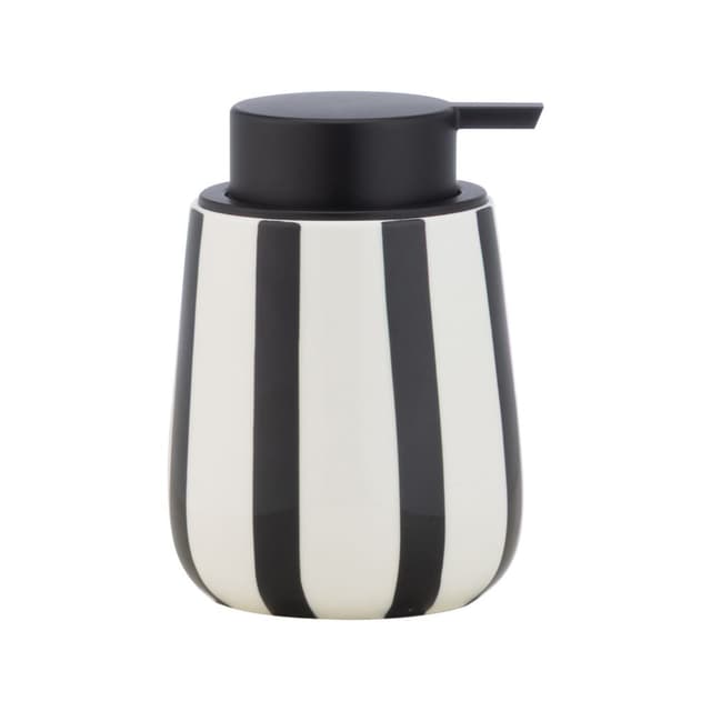 ที่ใส่สบู่เหลว รุ่นเซอร์เคิส - สีดำ/ขาว