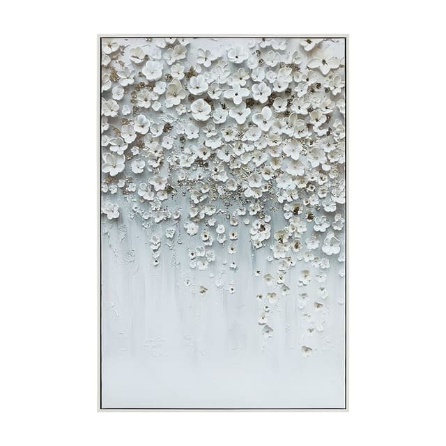 รูปฟอยล์และเจลพร้อมกรอบ รุ่นมายบลอสซั่ม ขนาด 60 x 90 ซม. - คละสี