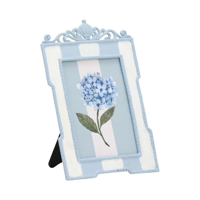 กรอบรูป รุ่นวิกตอเรีย ขนาด 4 x 6 นิ้ว - สีน้ำเงิน/ขาว