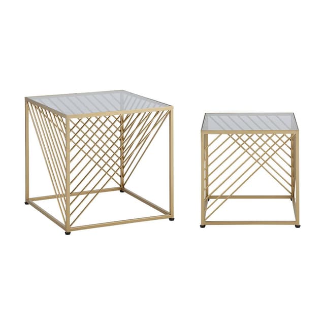 โต๊ะข้าง รุ่นเซเลสเทีย (2 ชิ้น/ชุด) - สีทอง